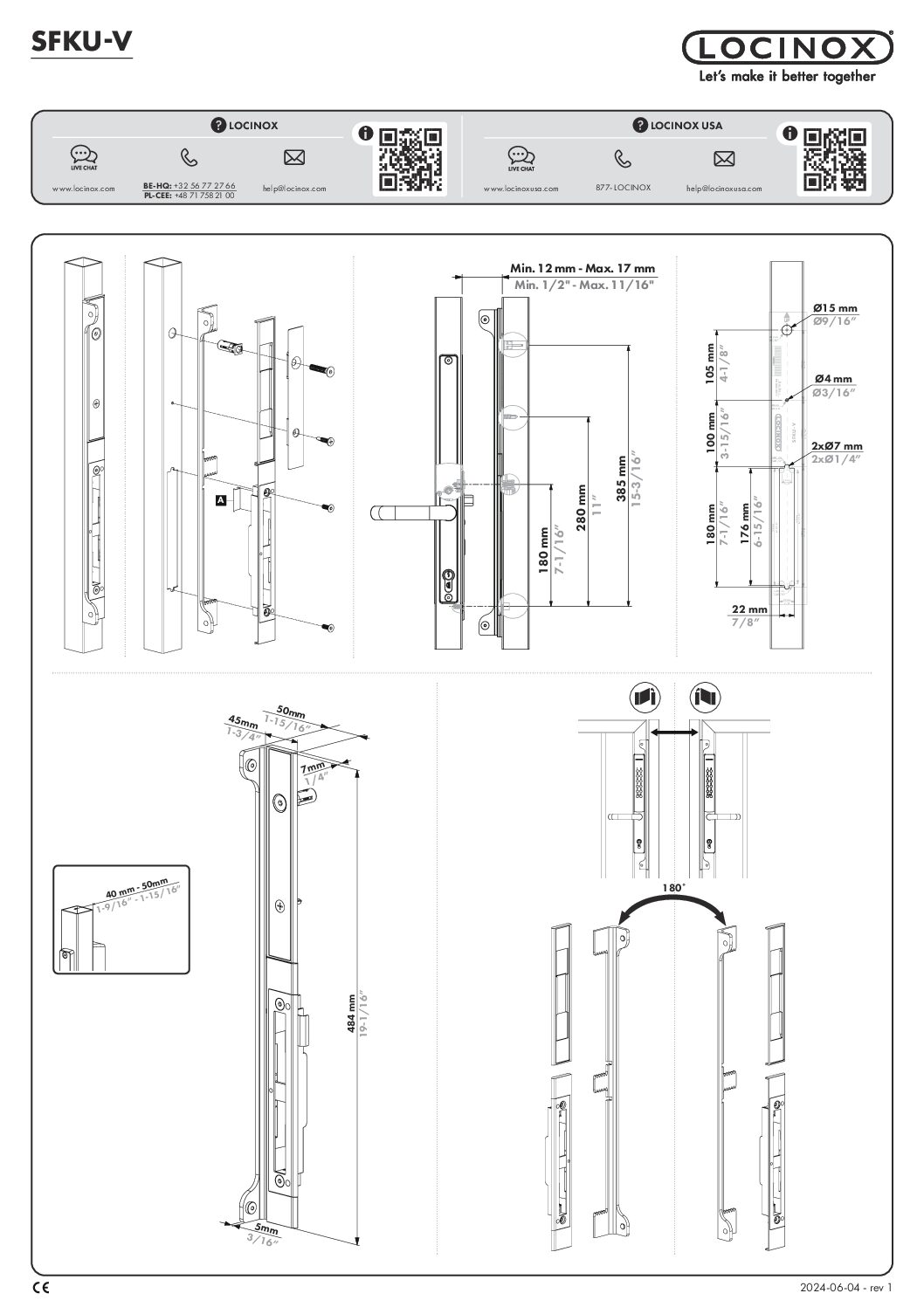 Locinox SFKU Keep manual
