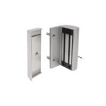 Locinox MAGMAG6000 magnetic lock with no handles up to 600kg pull force Silver