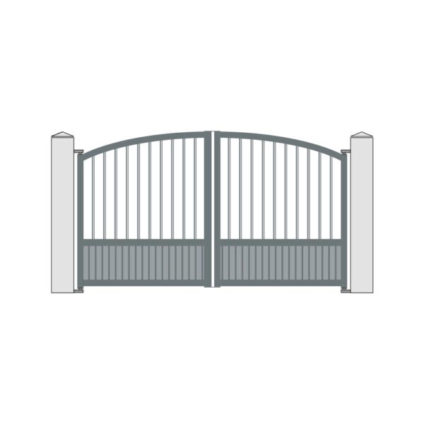 Aluminium driveway gate - Harmony Malaga - Image 2