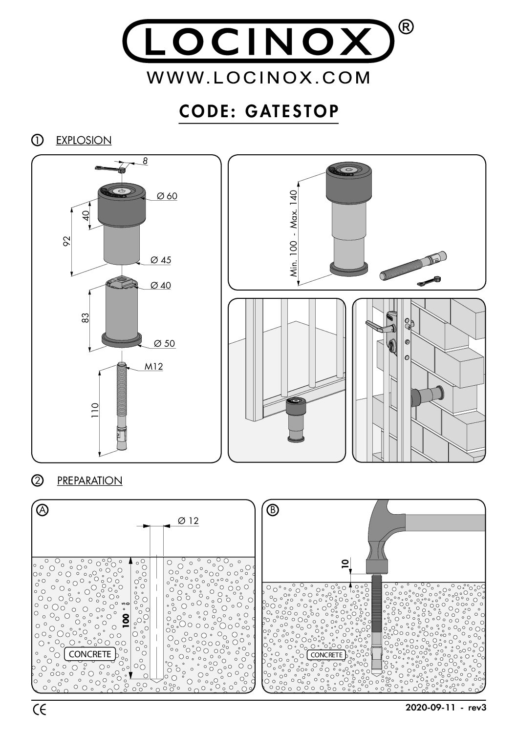 Locinox Gatestop manual