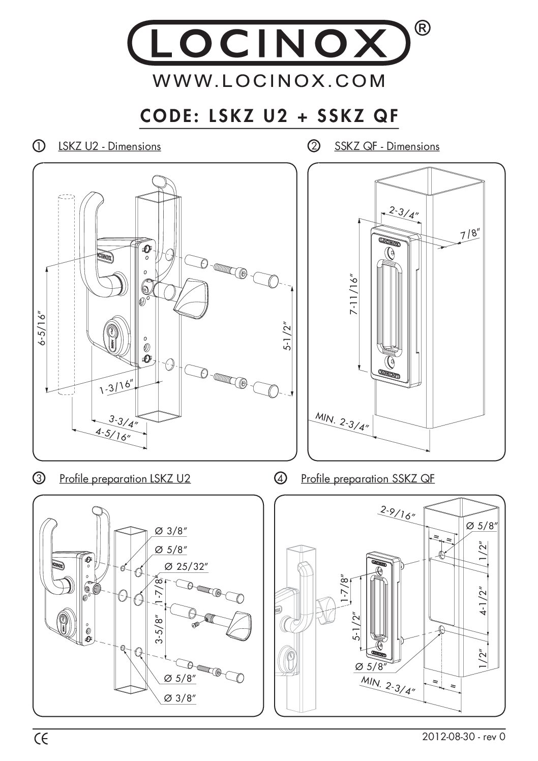 Locinox SSKZQF Manual