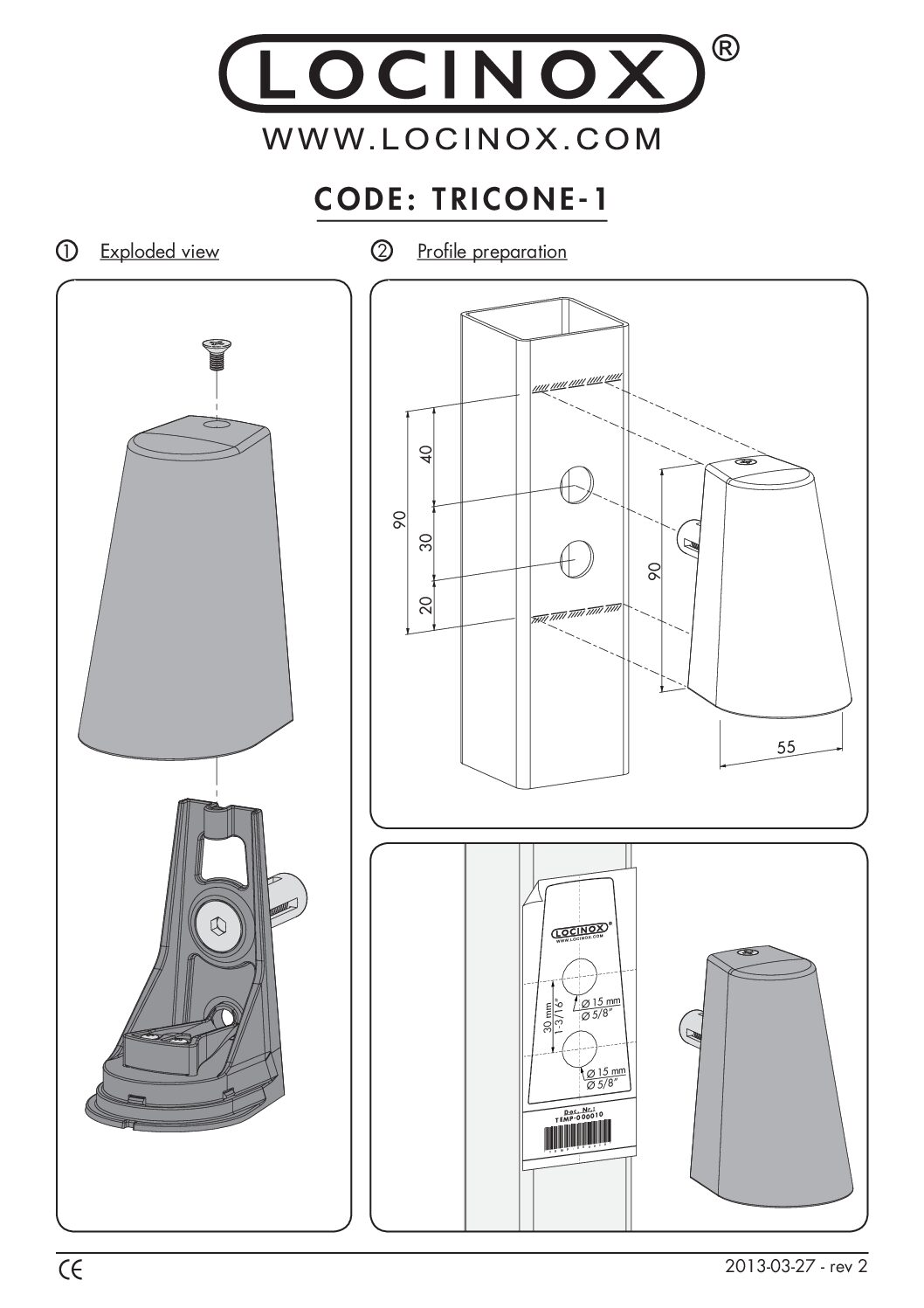 Locinpx Tricone Quick Guide