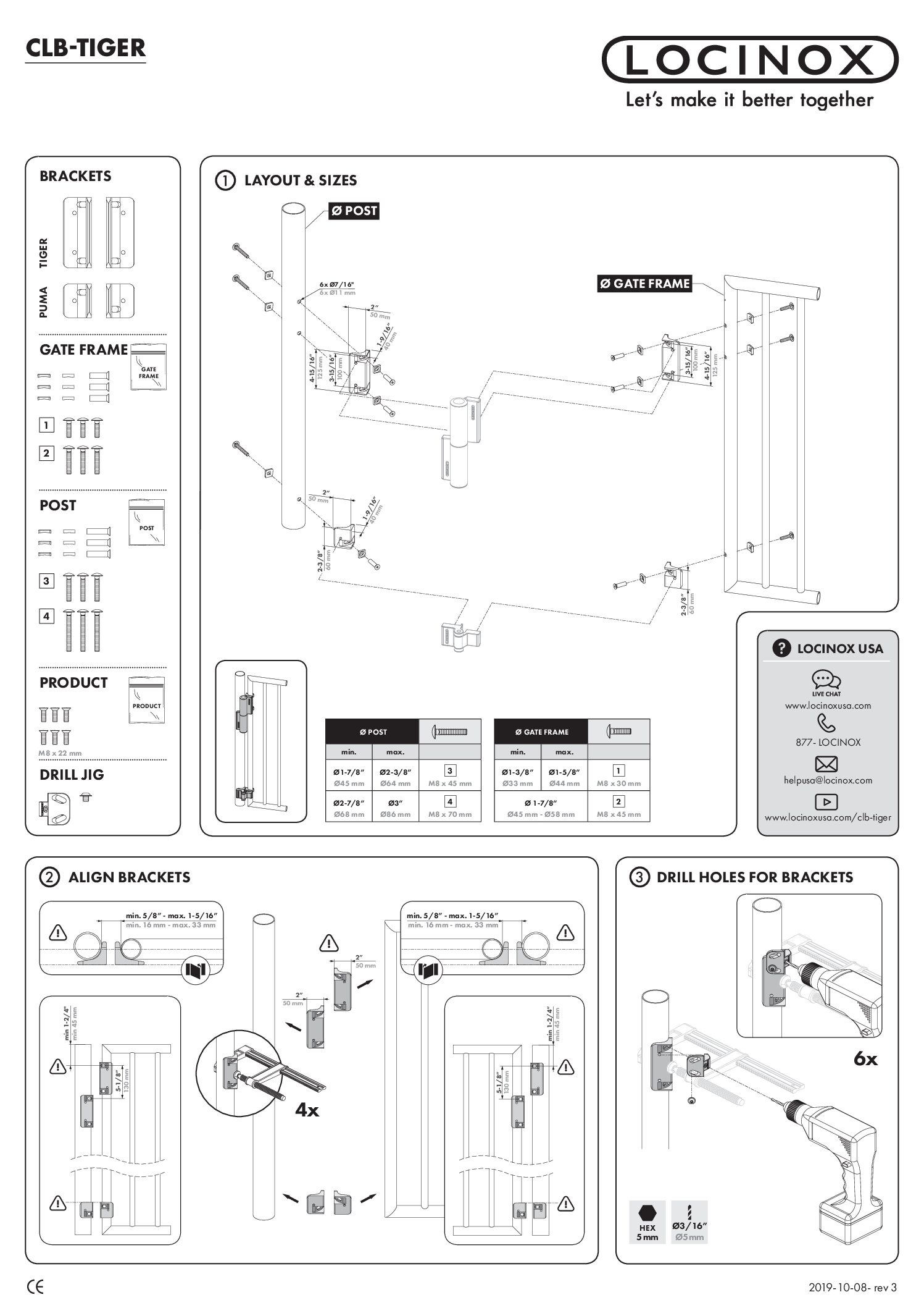 Locinox CLB Tiger Manual