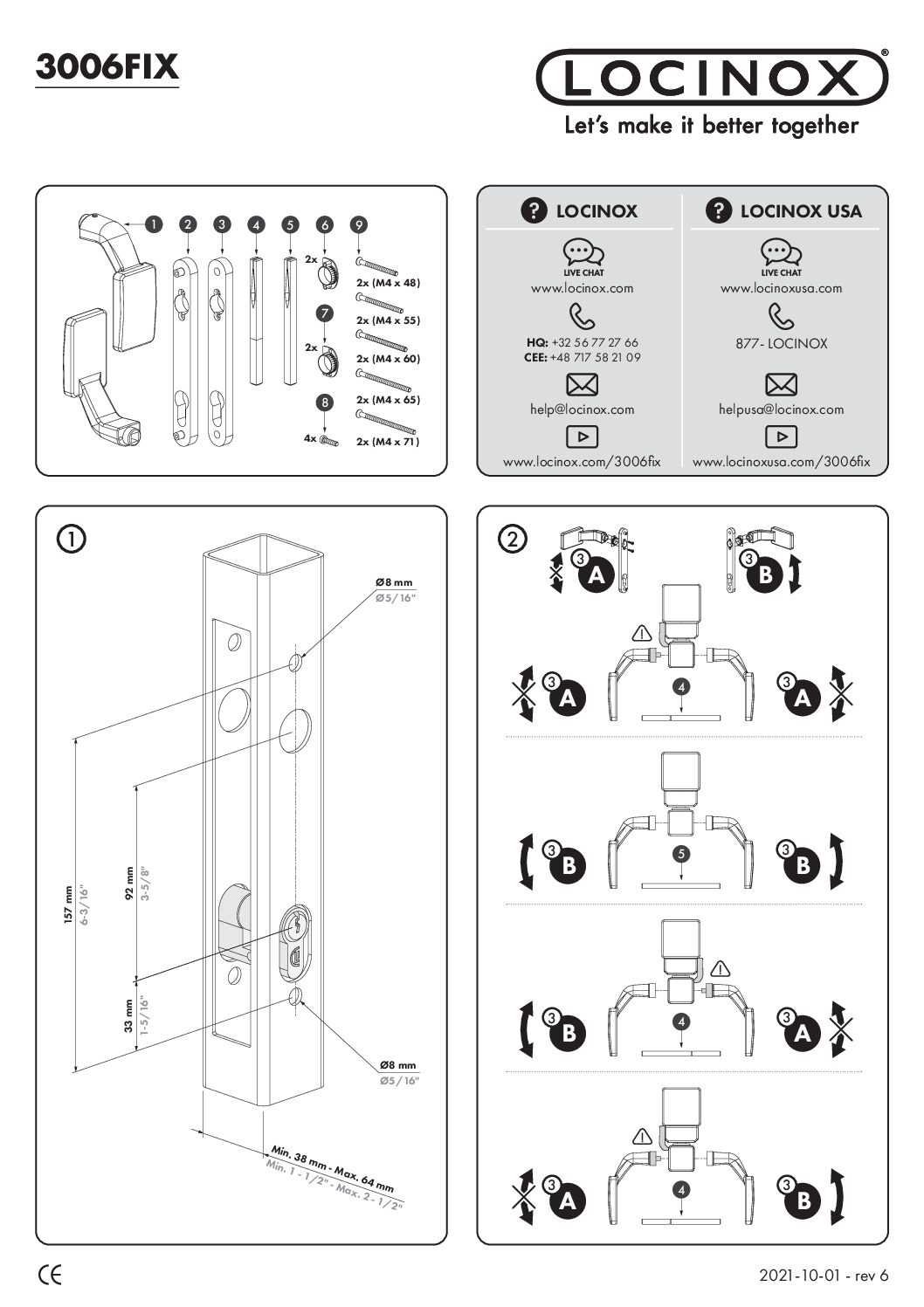 Locinox 3006FIX Manual