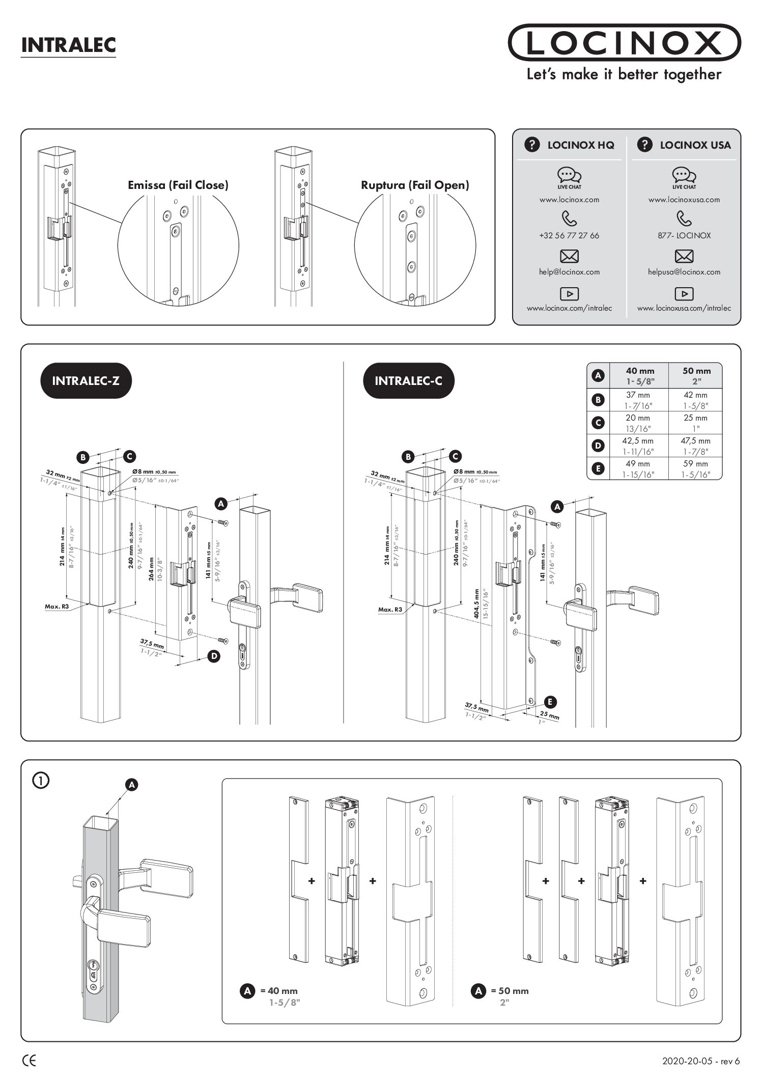 Locinox Intralec Manual