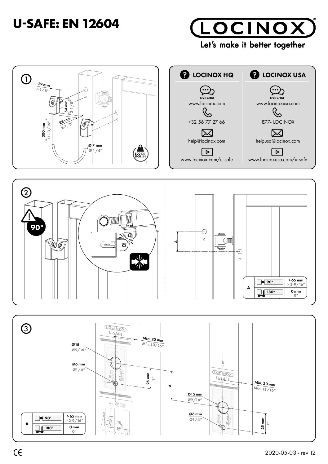 Locinox U SAFE Manual