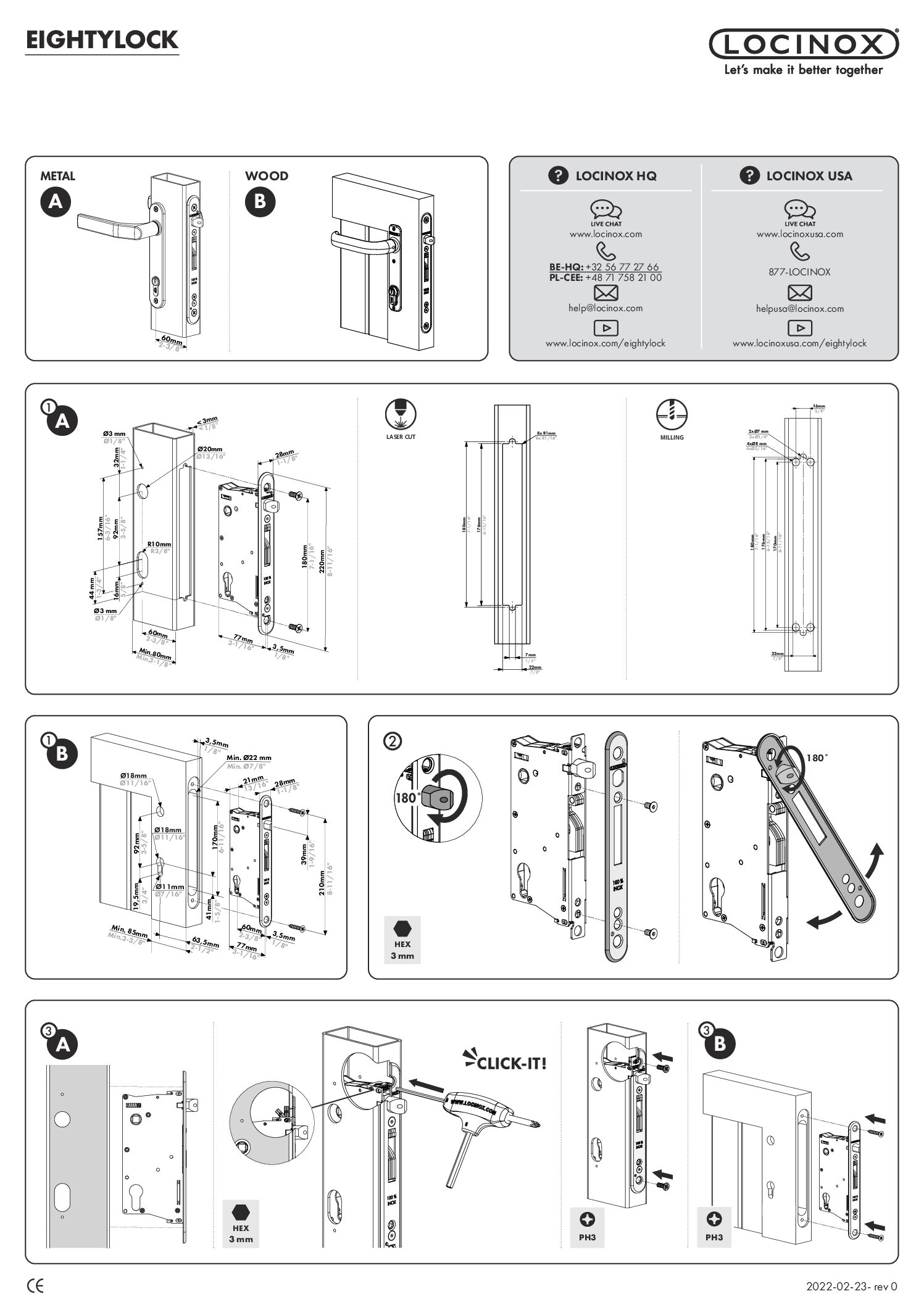Locinox Eightylock manual