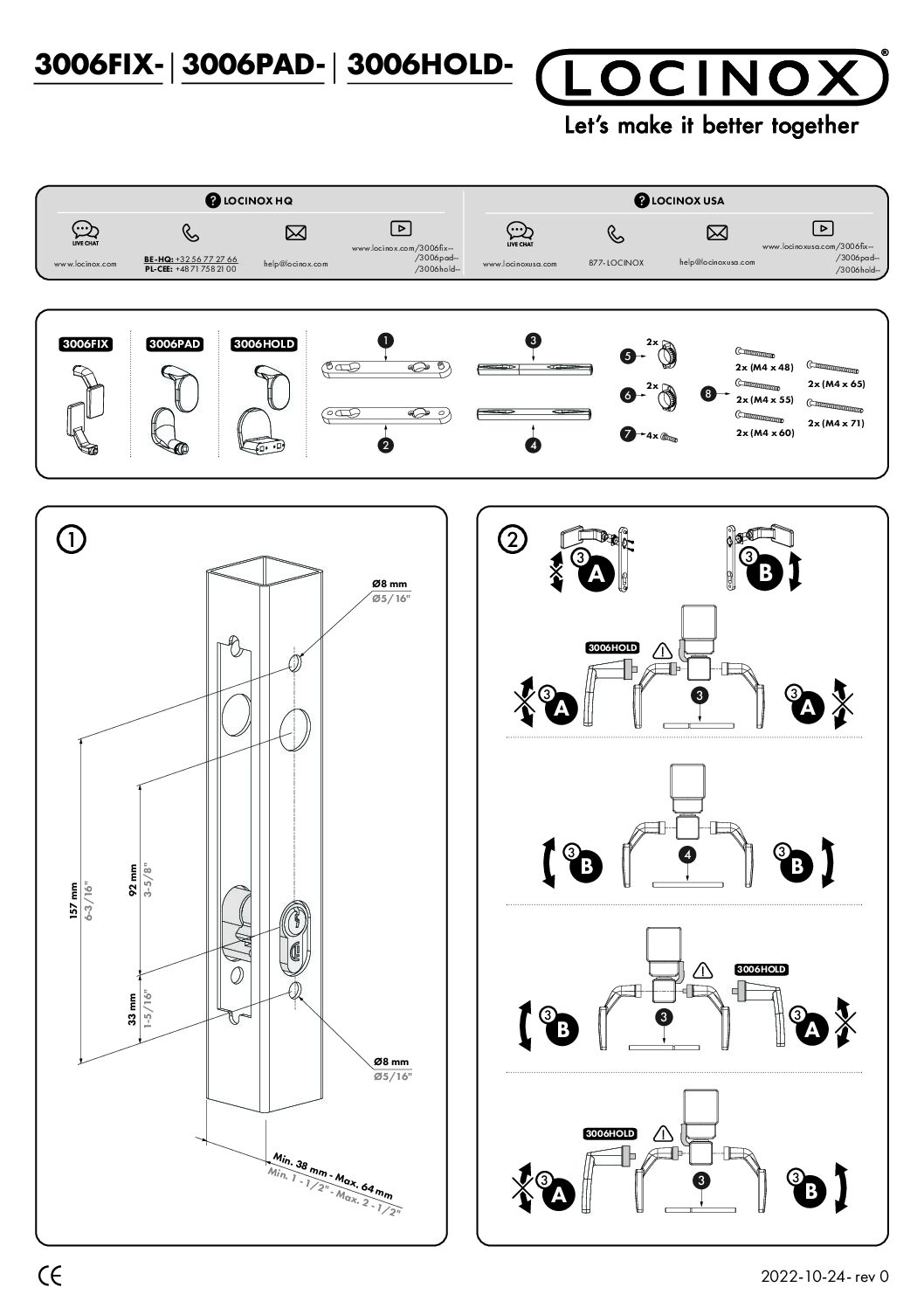 Locinox 3006Pad Manual