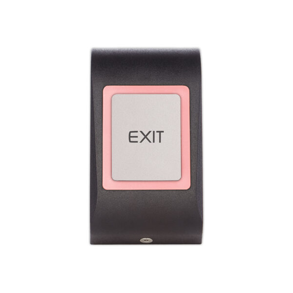 Videx MTTBK-EXIT Black surface mount touch to exit switch