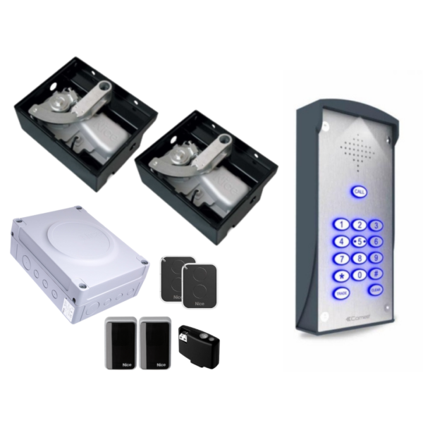 Nice LFAB4024-DKIT1 + Comelit GSM 4G with keypad