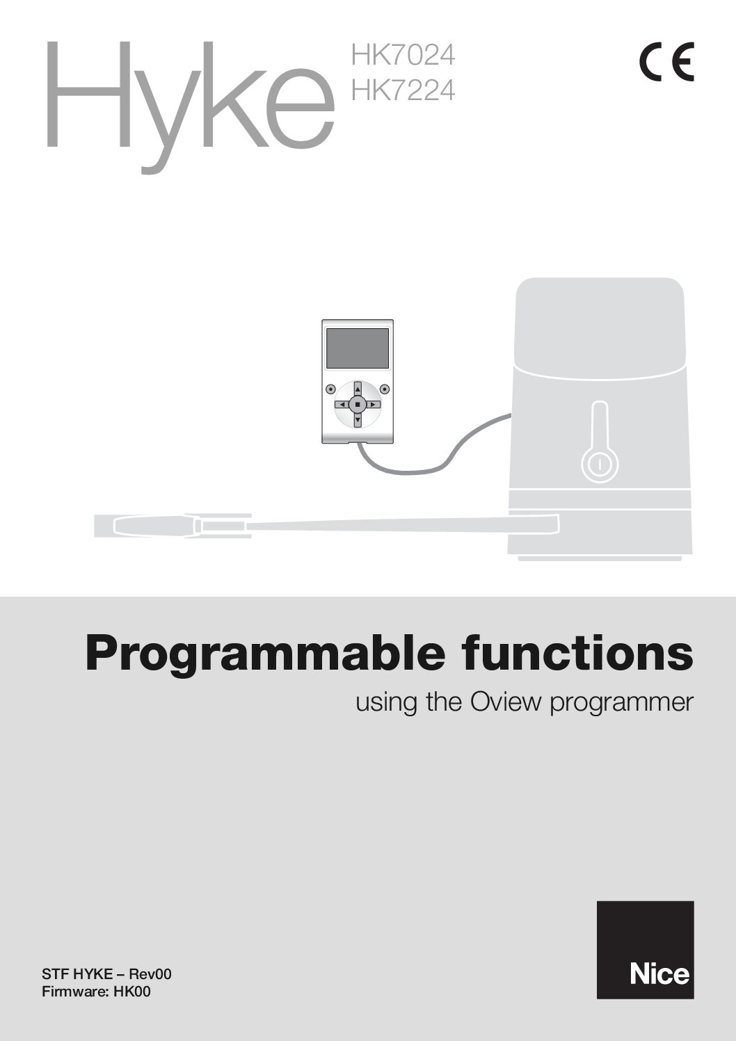 Nice HYKE Oview manual