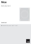Nice MC824H Manual