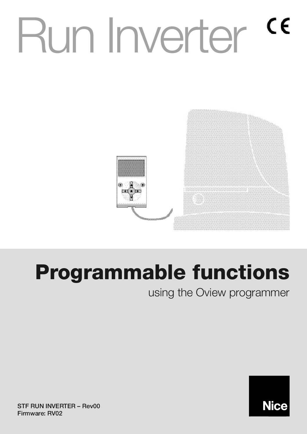 Nice Run 2500I Oview Manual