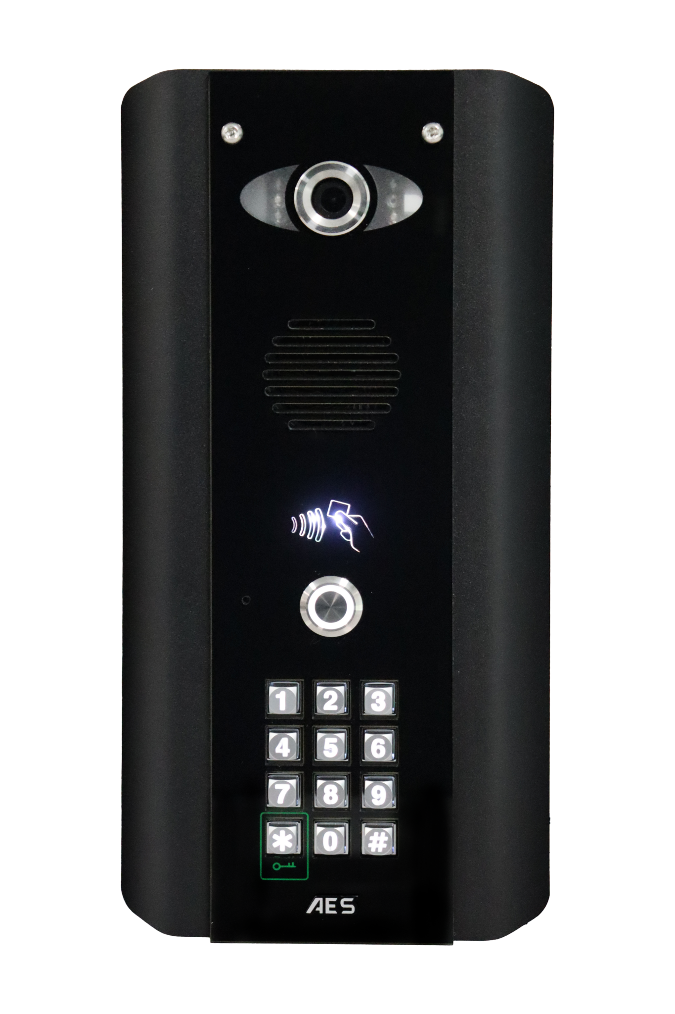 AES Opyn IP Video intercom with keypad in Architectural finish ...