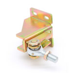 QF F2 Galvanised Lateral fixing bracket QUICKFOLDING “In line” to post
