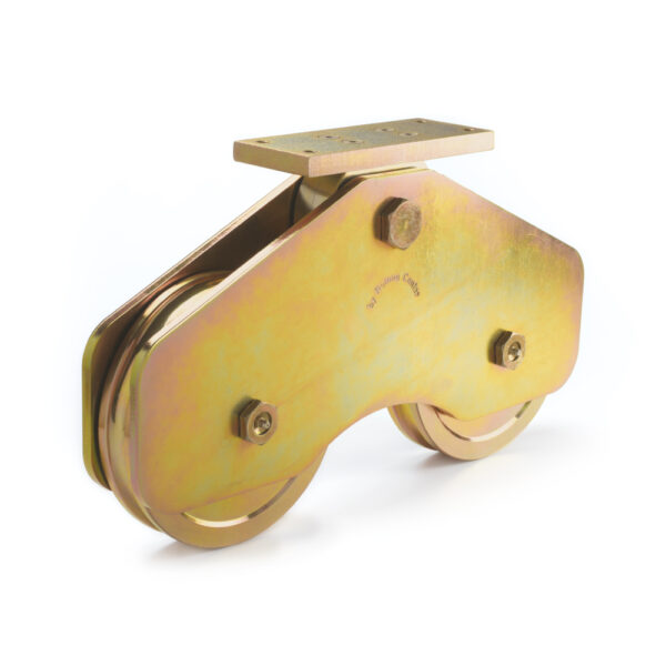 Rolling Center RBI 250 O O-Groove Wheel with Central Support Rocker Arm 250x38mm