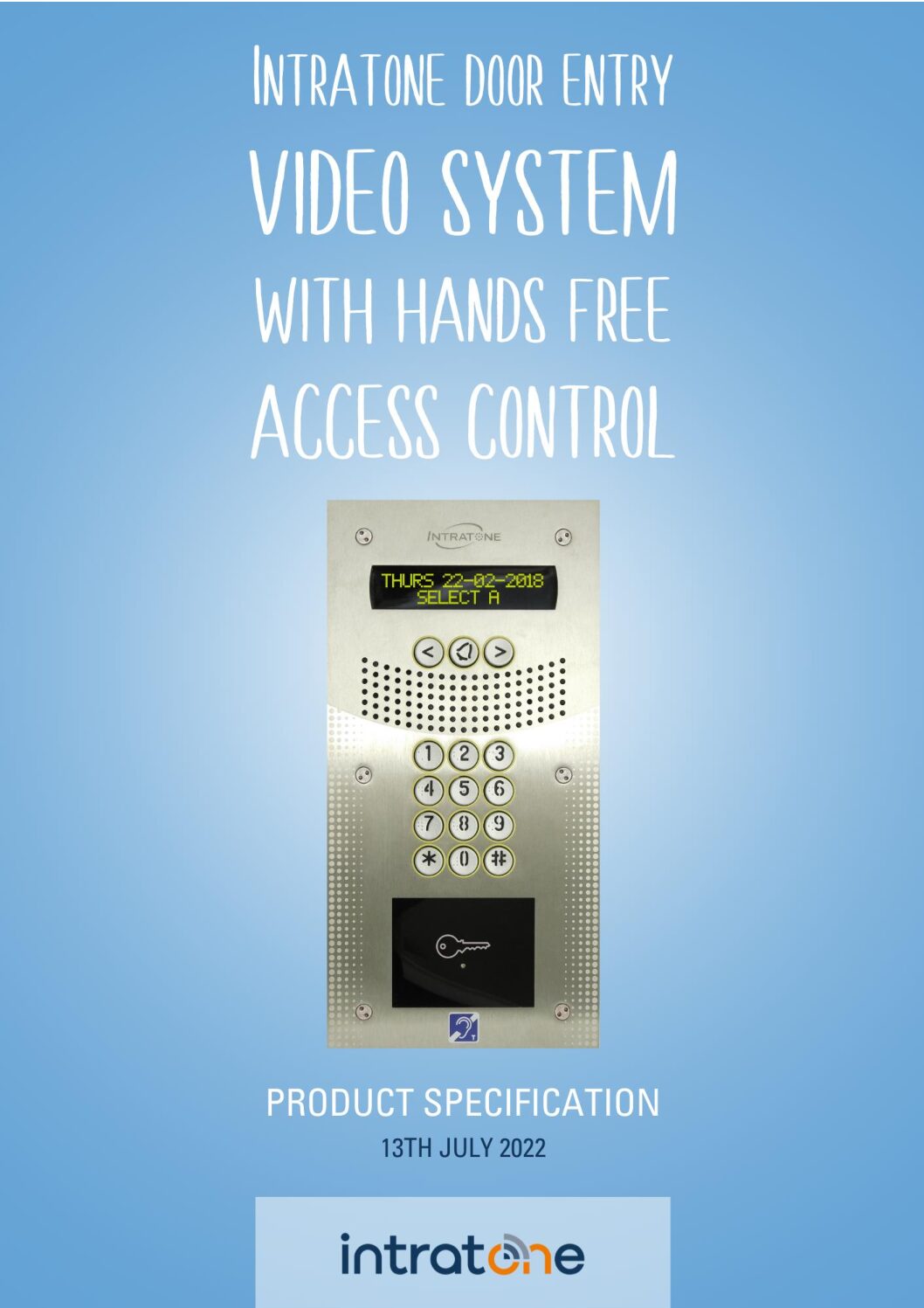 Intratone SC-02 Specification