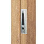 Locinox SHKW-ALUM hybrid keep wood stainless steel keep for insert locks