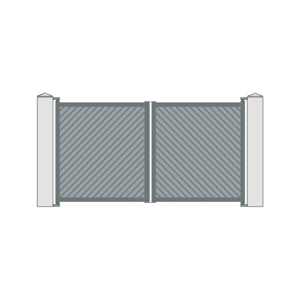 Aluminium driveway gates - Intimacy Sicily - Image 3