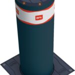BFT STOPPYMBB 700mm electro-mechanical automatic rising bollard with LED light crown