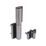 Locinox Tiger compact hinge and hydraulic gate closer in one – silver