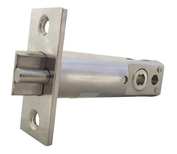 Borg BL2021 mechanical gate lock with back to back keypads and 60mm latch for internal doors - satin chrome finish - Image 3