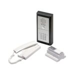 Videx VR4K-1S/CL one station surface mounted vandal resistant audio intercom with keypad