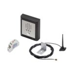 Videx one station surface mounted vandal resistant GSM intercom without keypad 4g
