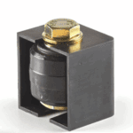 BN 36 P 36mm convex diameter nylon roller with protective casing