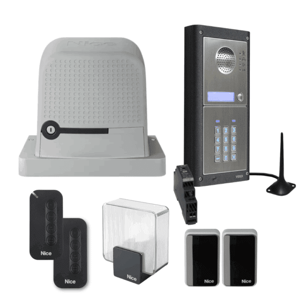 Nice RBS600BDKCE+ Videx GSM Matt Brushed steel 4g intercom with keypad