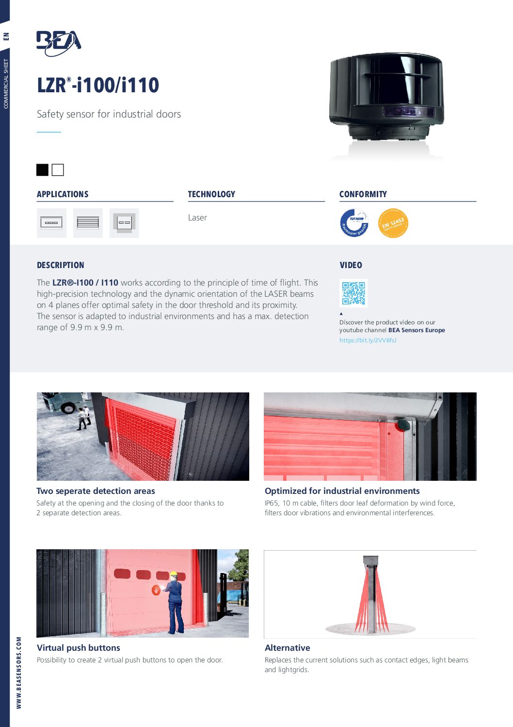 BEA LZR R100 / 110 Datasheet