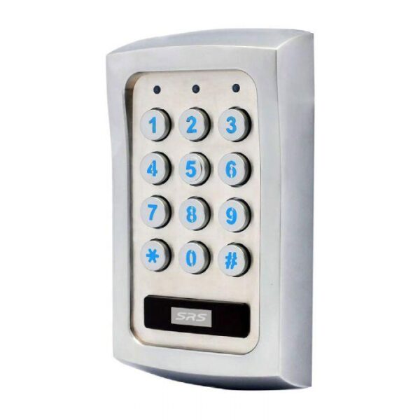 SRS DC90SS 12-24vdc vandal resistant standalone keypad with RFID reader