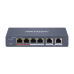 Hikvision 4 Port fast 100Mbps smart managed PoE switch