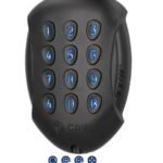 CDVI Galeo BT Black Backlit keypad with bluetooth option
