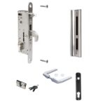 Locinox H-METAL-SET-54MM Insert lock set for 54mm box