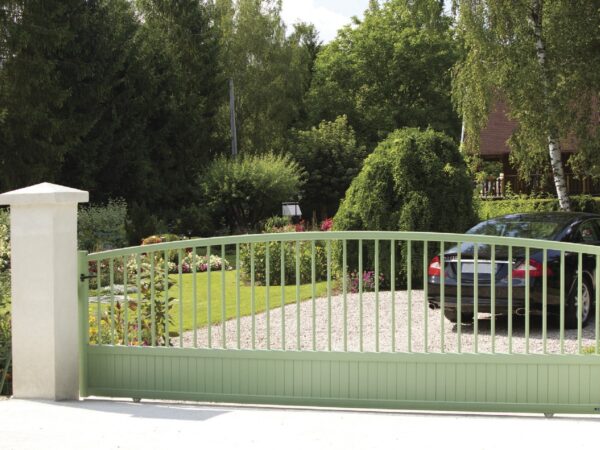 Aluminium driveway gate - Harmony Malaga