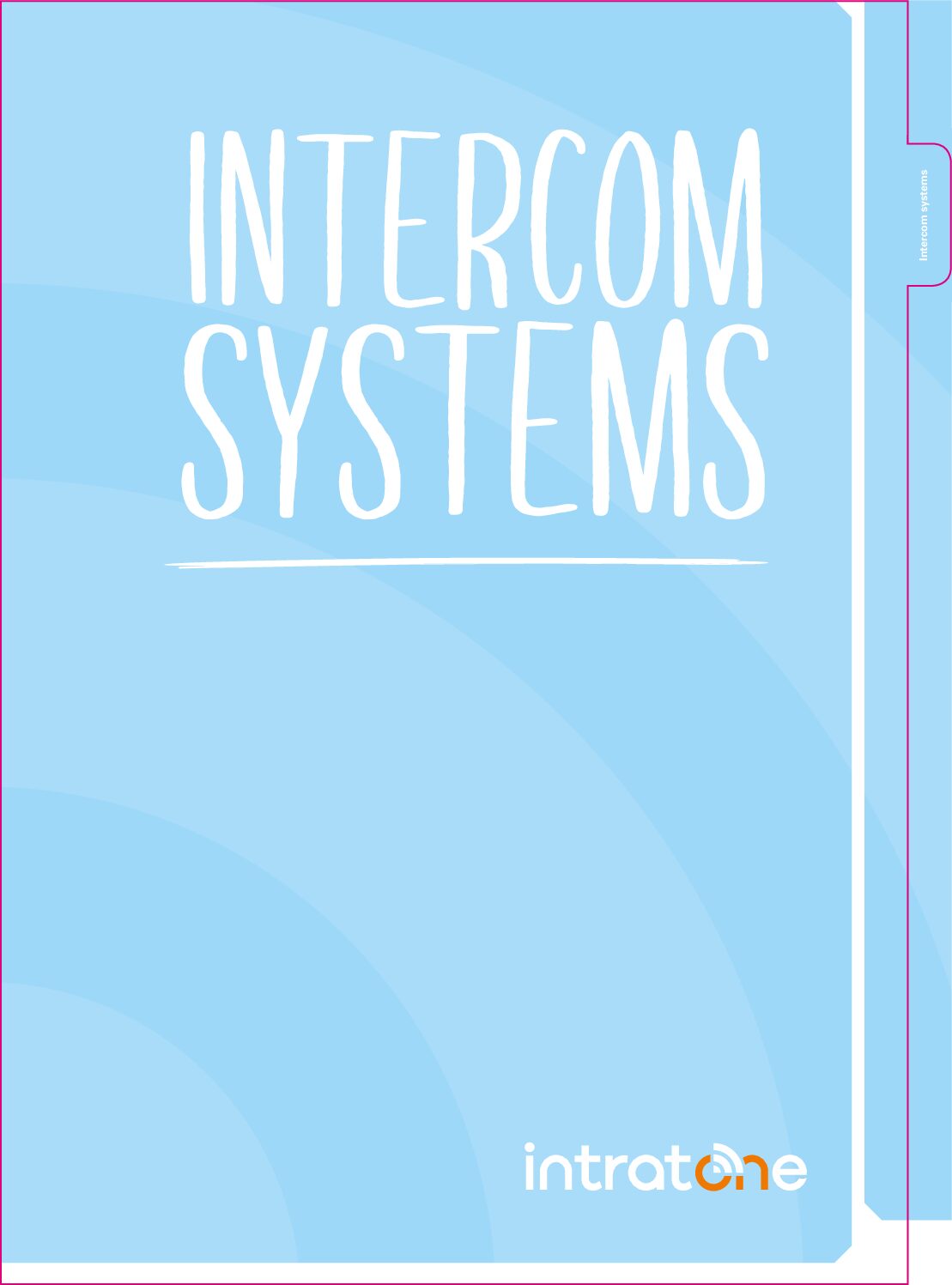 Intratone intercoms catalogue 2021