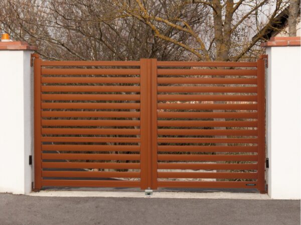 Aluminium driveway gates - Horizon Miami