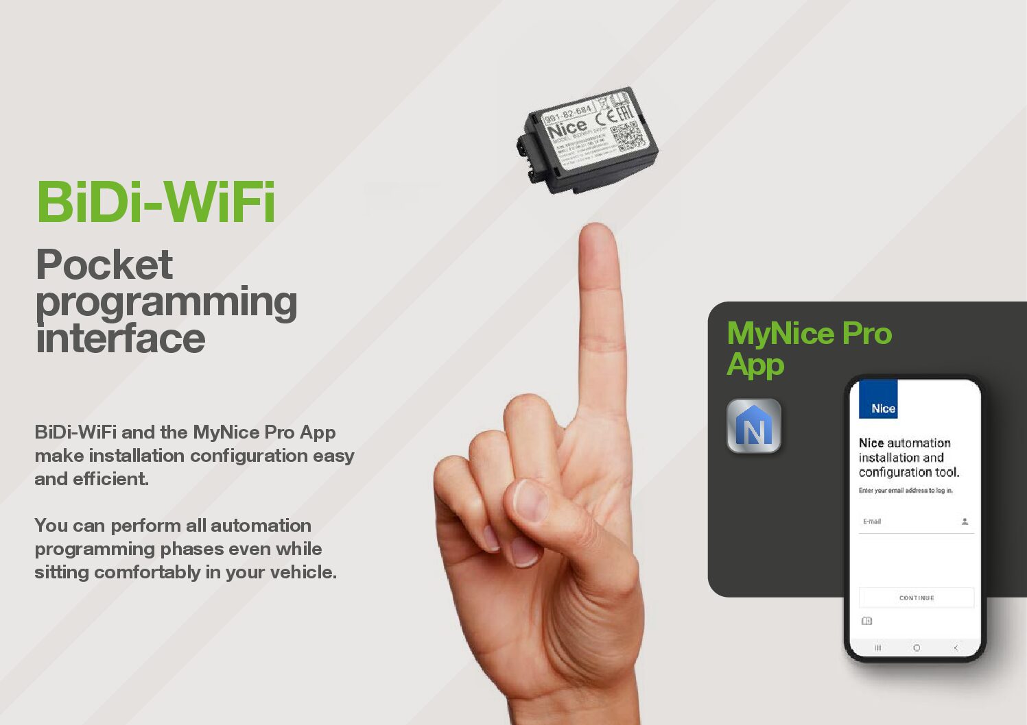 NICE BiDi-Wifi Datasheet