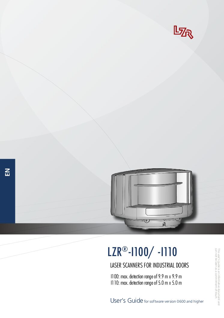 BEA LZR R100 / 110 Manual