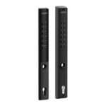 Locinox Vera 50mm Black Double sided battery code lock only Keyed differ