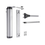 Locinox Verticlose 2 Wall silver hydraulic gate closer