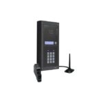 Videx GSM4KCR-1S/BL/4GE one station surface 4G GSM intercom with backlit keypad gun metal grey finish